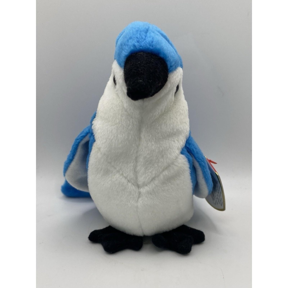 TY Rocket Beanie Baby RETIRED 1997 Blue Jay